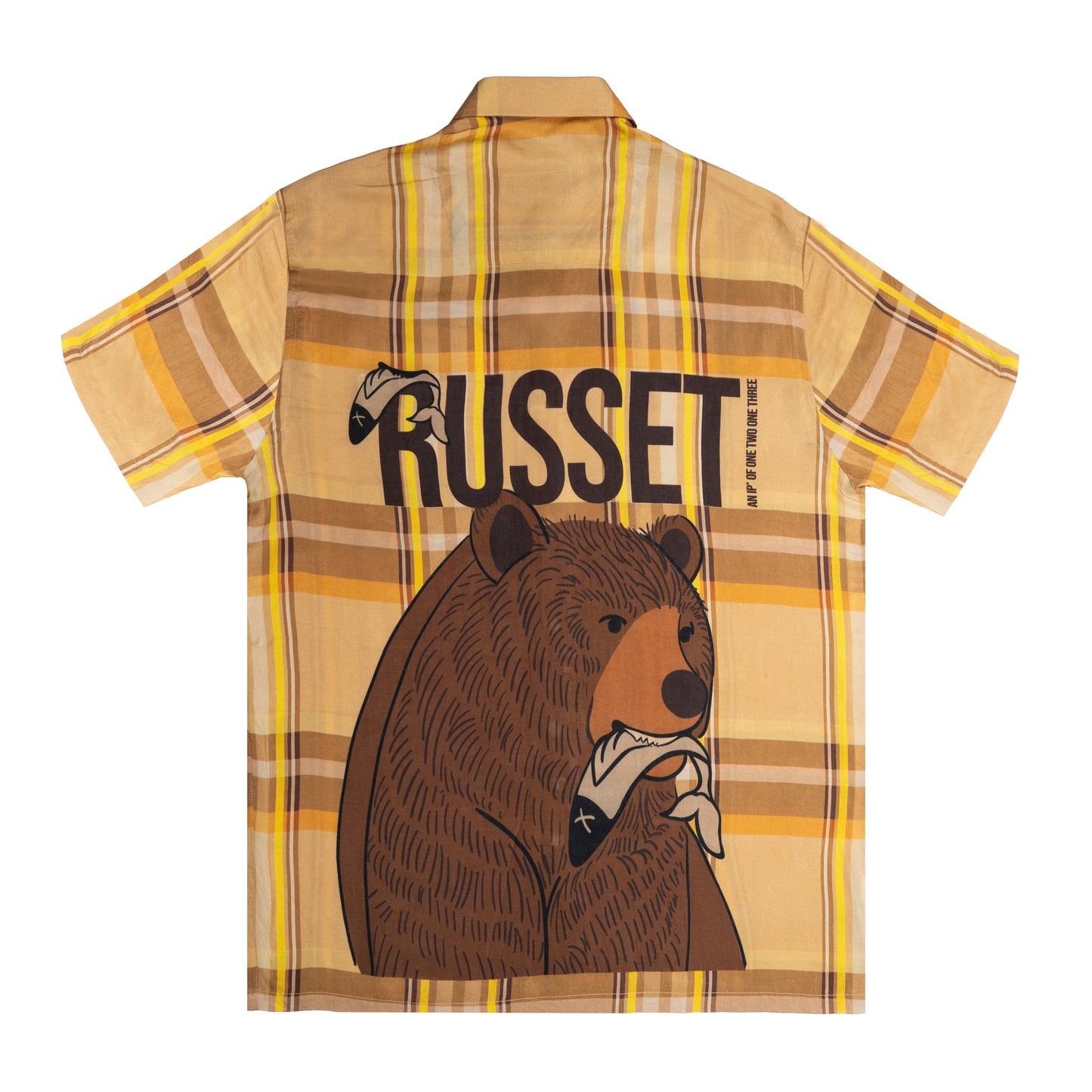 Russet in Checkered Yellow